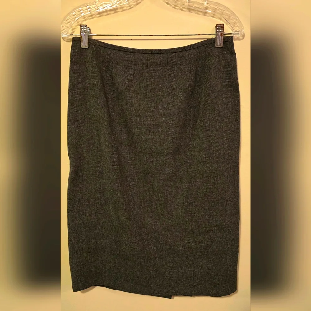 Evan Picone Charcoal Blazer & Skirt Suit - Picture 5 of 6
